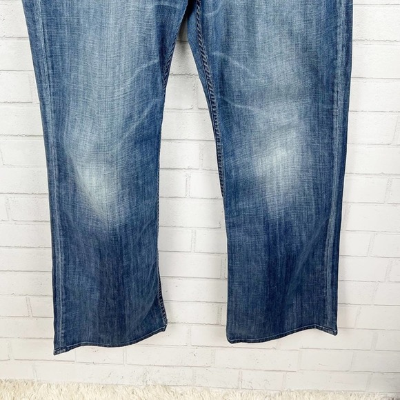 Hudson Men’s Bootcut Denim Jeans Size 36 - Picture 5 of 8